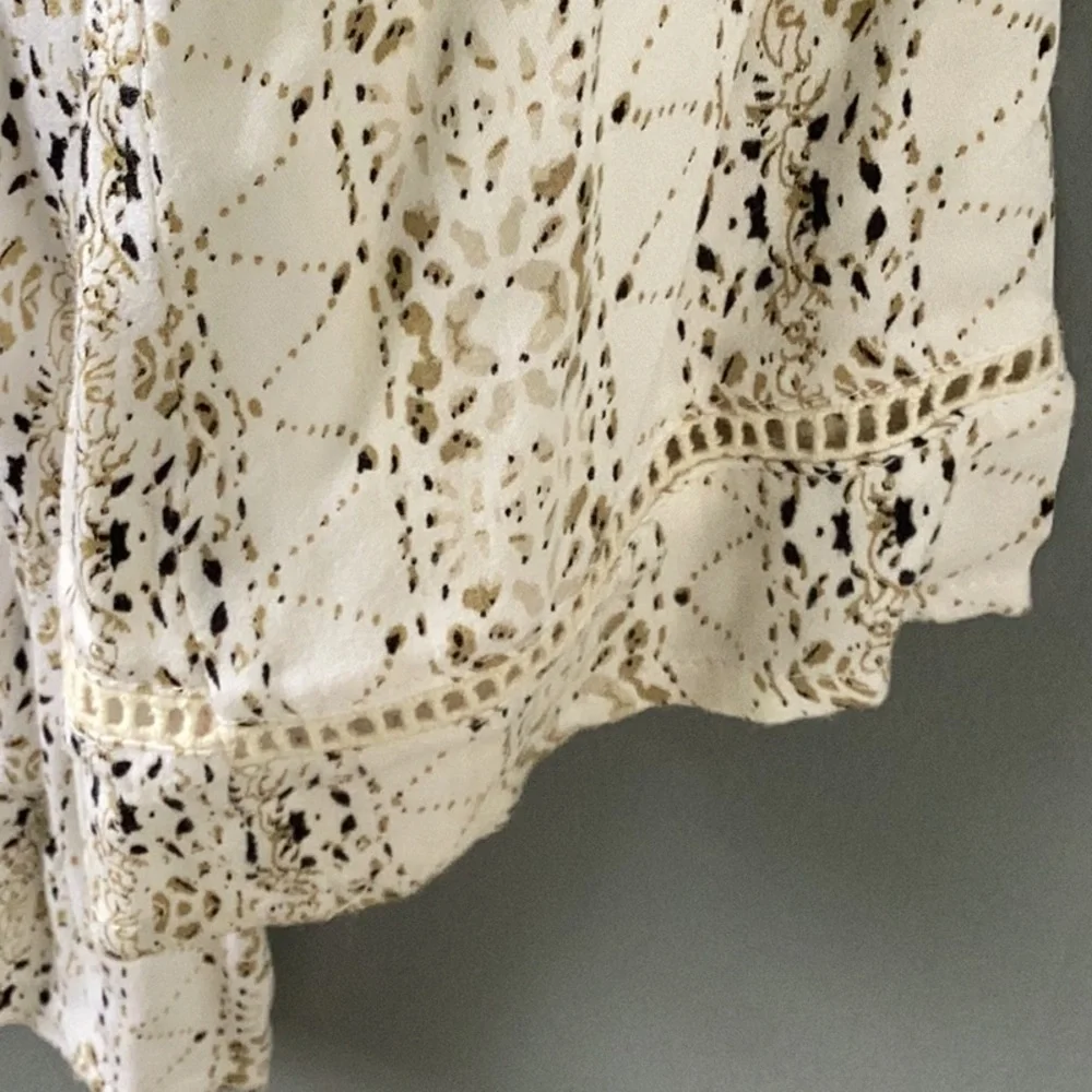 FAITHFULL THE BRAND Roman Mini Dress In Oasis Print Size Small - Picture 7 of 12